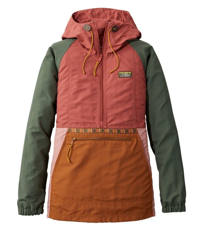 Women's Mountain Classic Anorak, Multi-Color LL Bean Business Wear